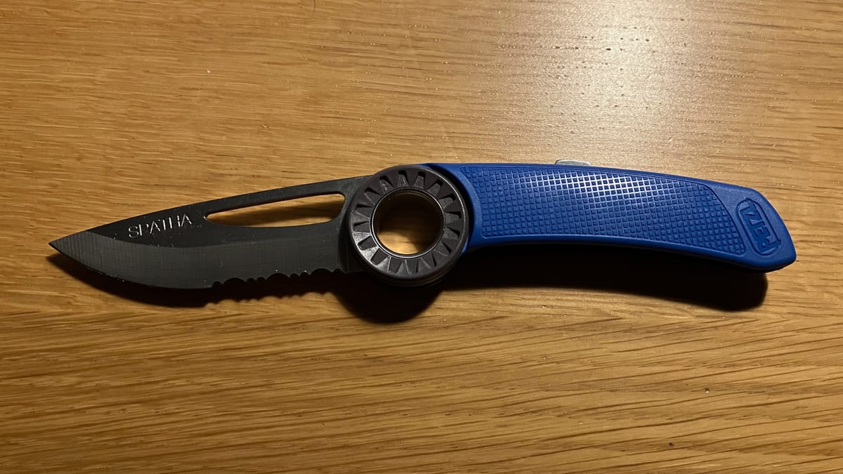 Ny kniv från Petzl