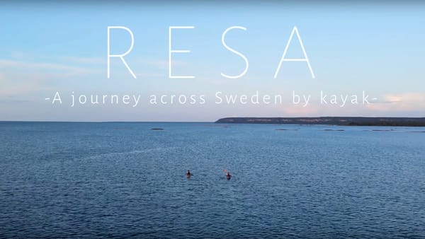 En resa genom Sverige med kajak